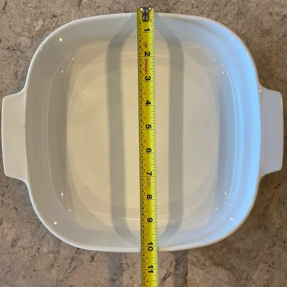 Corning Ware MW-A-10 Microwave Browning Casserole Dish No Lid Made in USA